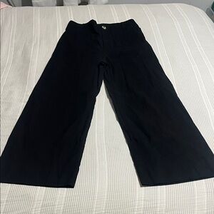 Maeve Black Straight Leg Pants